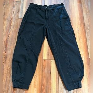 Garage High-Rise Mom Jean Black